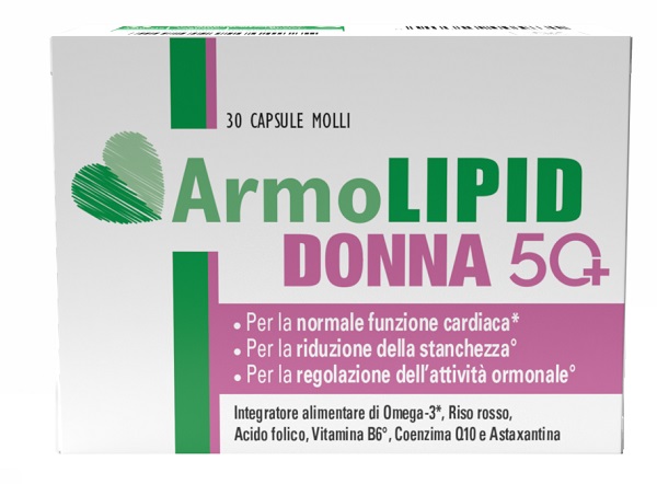 ARMOLIPID DONNA 50+ 30 CAPSULE MOLLI - UniversoFarmacie.it