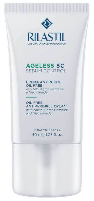 RILASTIL AGELESS SC SEBUM CONTROL CREMA ANTIRUGHE OIL FREE 40 ML - UniversoFarmacie.it
