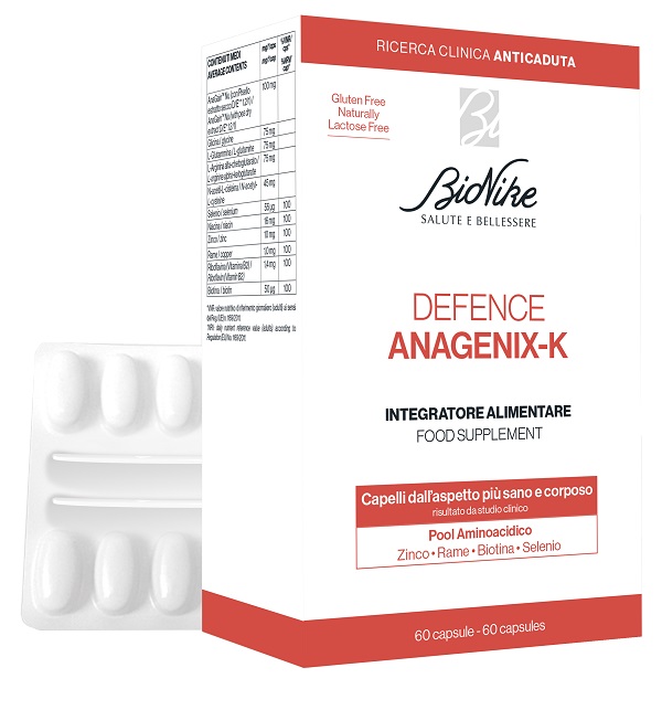 DEFENCE ANAGENIX K INTEGRATORE ALIMENTARE 60 CAPSULE - UniversoFarmacie.it