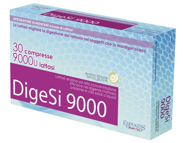 DIGESI 9000 30 COMPRESSE 9000U LATTASI - UniversoFarmacie.it