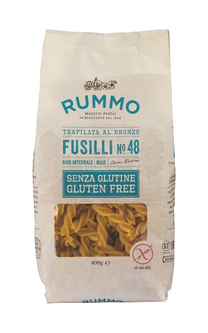 RUMMO FUSILLI N48 DI RISO INTEGRALE E MAIS 400 G - UniversoFarmacie.it