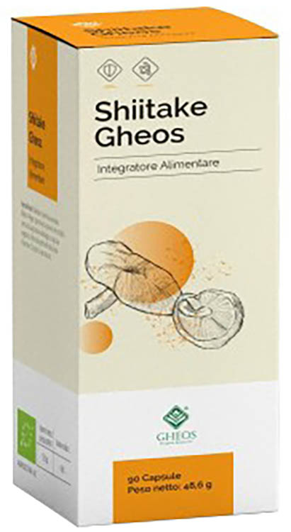 SHIITAKE GHEOS 90 CAPSULE DA 540 MG - UniversoFarmacie.it
