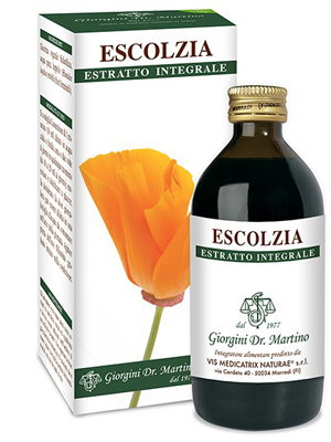 ESCOLZIA ESTRATTO INTEGRALE 200 ML - UniversoFarmacie.it