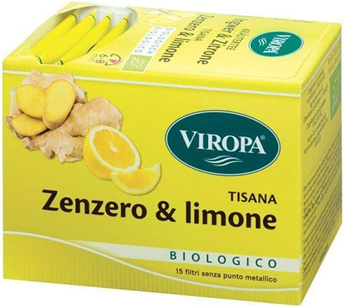 VIROPA ZENZERO&LIMONE BIOLOGICO 15 FILTRI - UniversoFarmacie.it