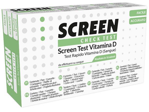 SCREEN TEST RAPIDO 25-IDROSSIVITAMINA D PUNGIDITO 1 PEZZO - UniversoFarmacie.it