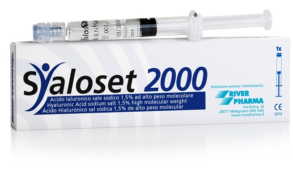 SIRINGA INTRA-ARTICOLARE SYALOSET 2000 ACIDO IALURONICO 1,5% 2 ML 1 PEZZO - UniversoFarmacie.it