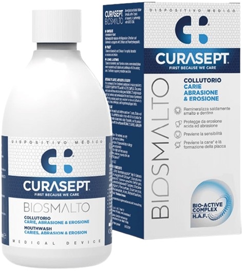 CURASEPT BIOSMALTO COLLUTORIO CARIE ABRASIONE&EROSIONE 300 ML - UniversoFarmacie.it