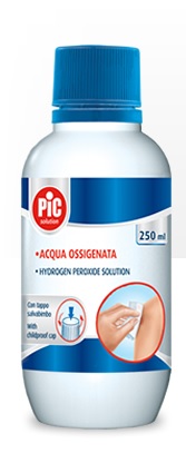 PIC SOLUTION ACQUA OSSIGENATA 10 VOLUMI PEROSSIDO DI IDROGENO 3% 250 ML - UniversoFarmacie.it