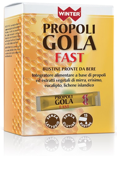 WINTER PROPOLI GOLA FAST 15 BUSTINE - UniversoFarmacie.it