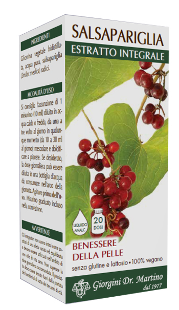 SALSAPARIGLIA ESTRATTO INTEGRALE 200 ML - UniversoFarmacie.it