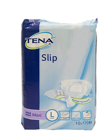 PANNOLONE PER INCONTINENZA A MUTANDINA TENA SLIP MAXI L 10 PEZZI - UniversoFarmacie.it