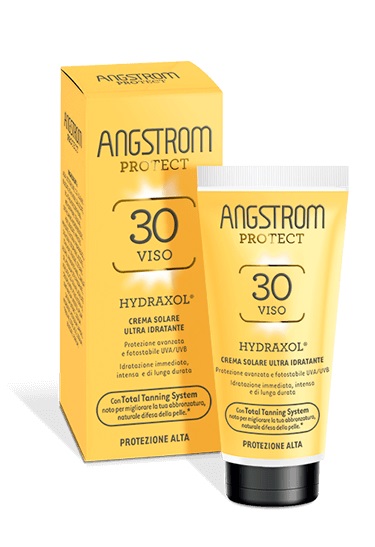 ANGSTROM PROTECT HYDRAXOL CREMA SOLARE PROTEZIONE 30 50 ML - UniversoFarmacie.it