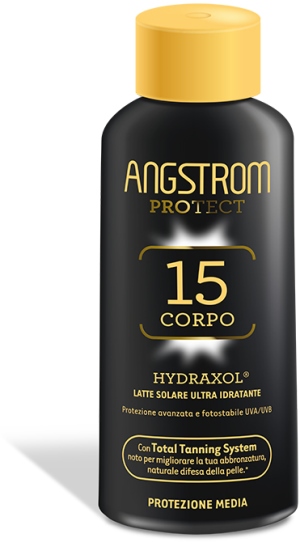 ANGSTROM PROTECT HYDRAXOL LATTE SOLARE PROTEZIONE 15 200 ML - UniversoFarmacie.it