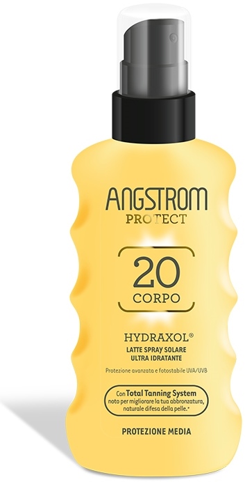 ANGSTROM PROTECT HYDRAXOL LATTE SPRAY SOLARE PROTEZIONE 20 175 ML - UniversoFarmacie.it