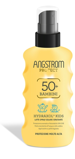 ANGSTROM PROTECT HYDRAXOL KIDS LATTE SPRAY SOLARE ULTRA PROTEZIONE 50+ 175 ML - UniversoFarmacie.it