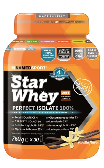 STAR WHEY ISOLATE VANILLA 750 G - UniversoFarmacie.it