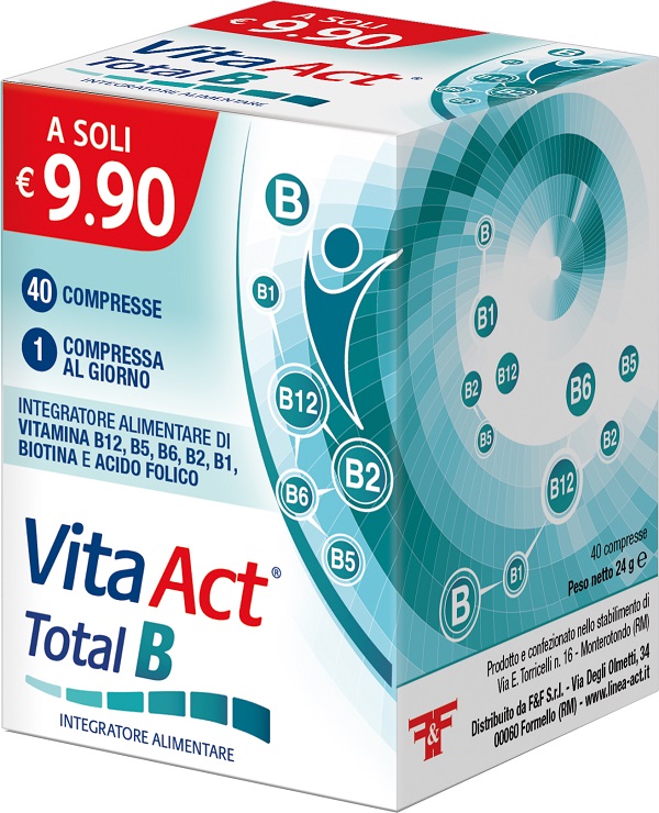 VITA ACT TOTAL B 40 COMPRESSE - UniversoFarmacie.it