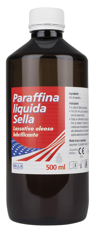 PARAFFINA LIQUIDA MD LASSATIVO 500 ML SELLA - UniversoFarmacie.it