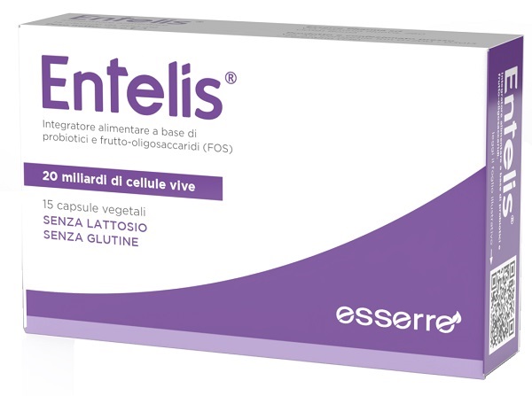 ENTELIS 15 CAPSULE VEGETALI - UniversoFarmacie.it