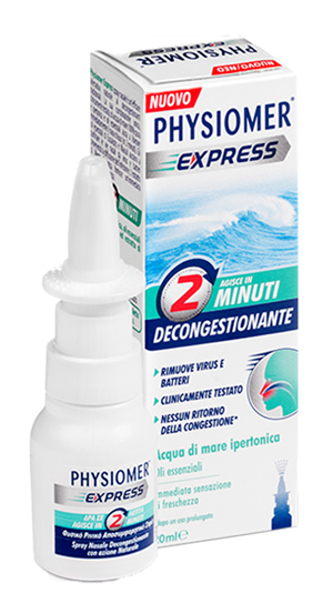 SPRAY NASALE PHYSIOMER EXPRESS SPRAY 20 ML - UniversoFarmacie.it