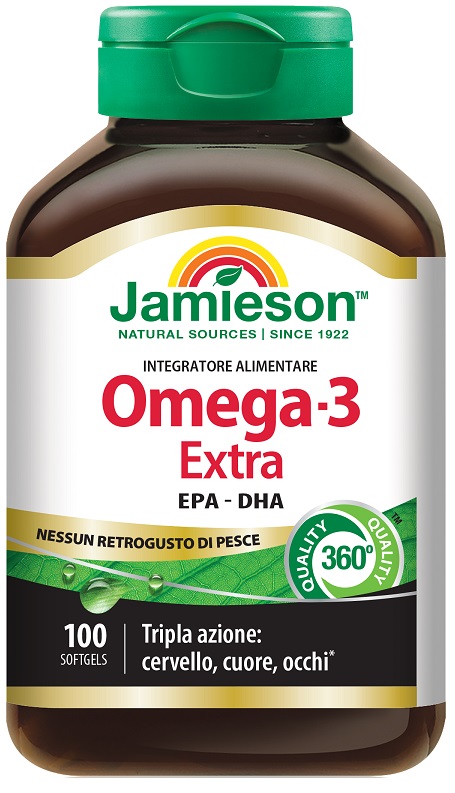 JAMIESON OMEGA 3 EXTRA 100 PERLE - UniversoFarmacie.it