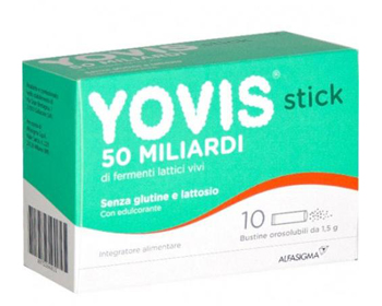YOVIS STICK 10 BUSTINE DA 1,5 G - UniversoFarmacie.it