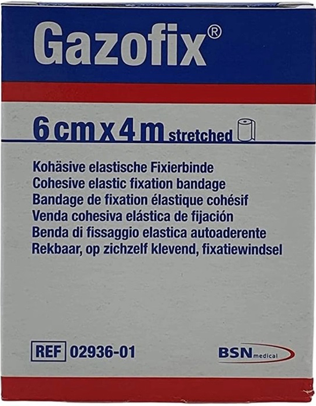 BENDA ELASTICA AUTOADESIVA GAZOFIX 6X400 CM - UniversoFarmacie.it