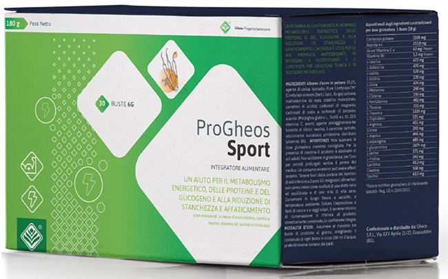 PRO GHEOS SPORT 30 BUSTINE DA 6 G - UniversoFarmacie.it