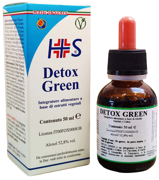 DETOX GREEN GOCCE 50 ML - UniversoFarmacie.it