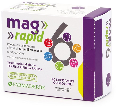 MAG 6 RAPID 20 STICK DA 1,5 G - UniversoFarmacie.it