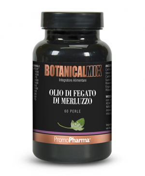 OLIO DI FEGATO DI MERLUZZO BOTANICAL MIX 60 PERLE - UniversoFarmacie.it