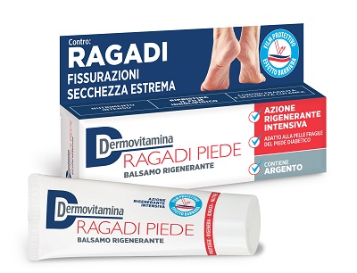 DERMOVITAMINA RAGADI PIEDI BALSAMO RIGENERANTE 75 ML - UniversoFarmacie.it