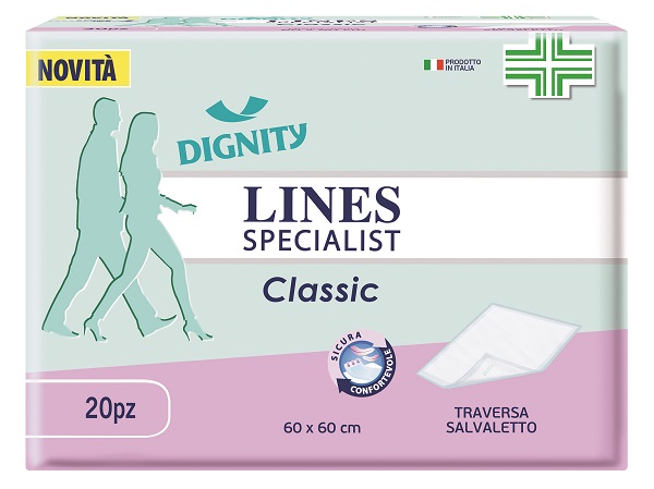 TRAVERSA LINES SPECIALIST CLASSIC TRAVERSA 60 X 60 CM 20 PEZZI - UniversoFarmacie.it