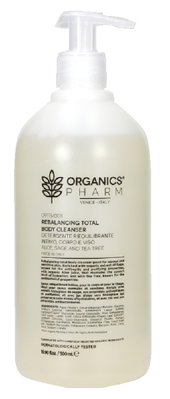ORGANICS PHARM REBALANCING TOTAL BODY CLEANSER 500 ML - UniversoFarmacie.it