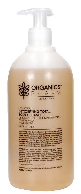 ORGANICS PHARM DETOXIFYING TOTAL BODY CLEANSER 500 ML - UniversoFarmacie.it