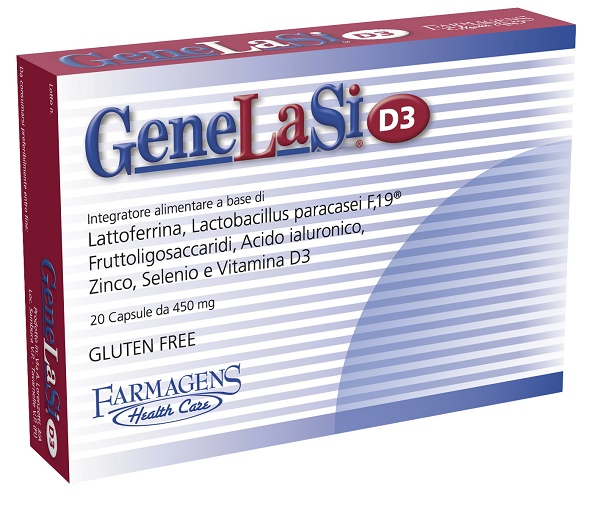 GENELASI D3 20 CAPSULE 450 MG - UniversoFarmacie.it