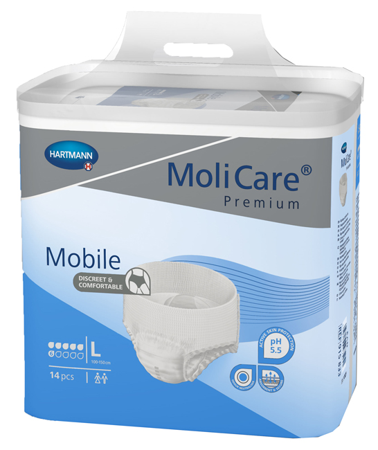 PANNOLINO PULL UP GIORNO MOLICARE MOBILE 6 GOCCE L 14 PEZZI CON IVA AL 22% - UniversoFarmacie.it