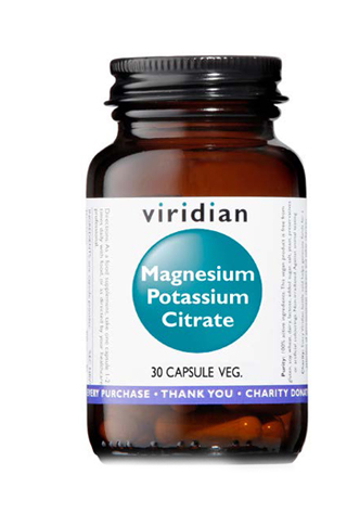 VIRIDIAN MAGNESIUM POTASSIUM CITRATE 30 CAPSULE VIRIDIAN MAGNESIO POTASSIO CITRATO - UniversoFarmacie.it
