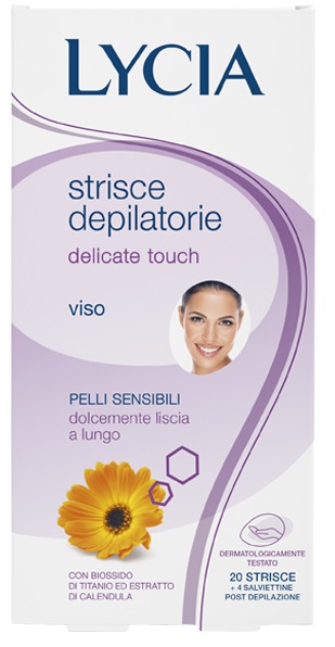 LYCIA 20 STRISCE VISO DELICATE 12 PEZZI - UniversoFarmacie.it