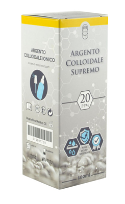 ARGENTO COLLOIDALE SUPREMO 20PPM 100 ML SPRAY + CONTAGOCCE - UniversoFarmacie.it
