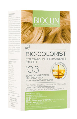 BIOCLIN BIO COLORIST 10,3 BIONDO CHIARISSIMO EXTRA DORATO - UniversoFarmacie.it