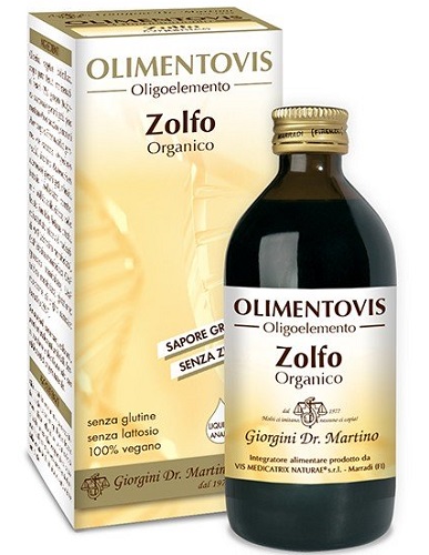 ZOLFO ORGANICO OLIMENTOVIS 200 ML - UniversoFarmacie.it