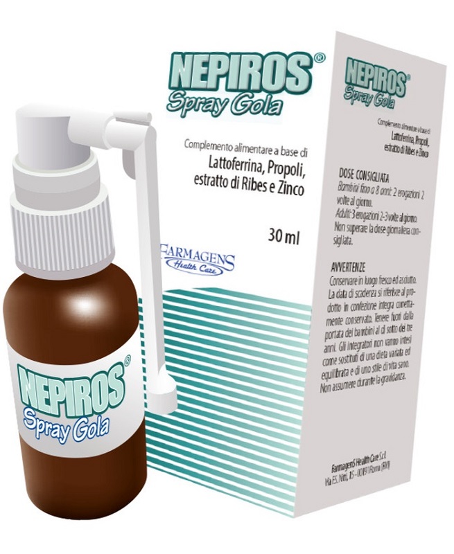 NEPIROS SPRAY GOLA 30 ML NUOVA FORMULA - UniversoFarmacie.it