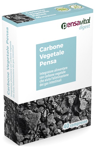 CARBONE VEGETALE PENSA 40 COMPRESSE - UniversoFarmacie.it