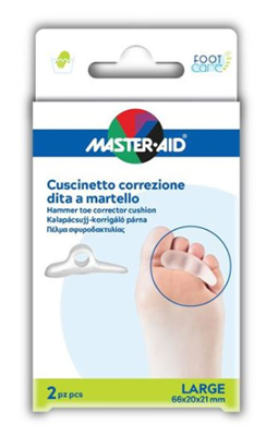 CORRETTORE DITA A MARTELLO MASTER-AID FOOTCARE LARGE 2 PEZZI C13 - UniversoFarmacie.it
