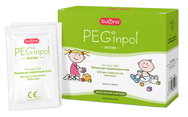 PEGINPOL MACROGOL 3350 SOSPENSIONE ORALE 20 BUSTINE - UniversoFarmacie.it