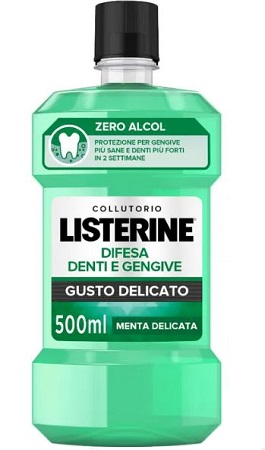 LISTERINE DENTI & GENGIVE DELICATO 500 ML - UniversoFarmacie.it