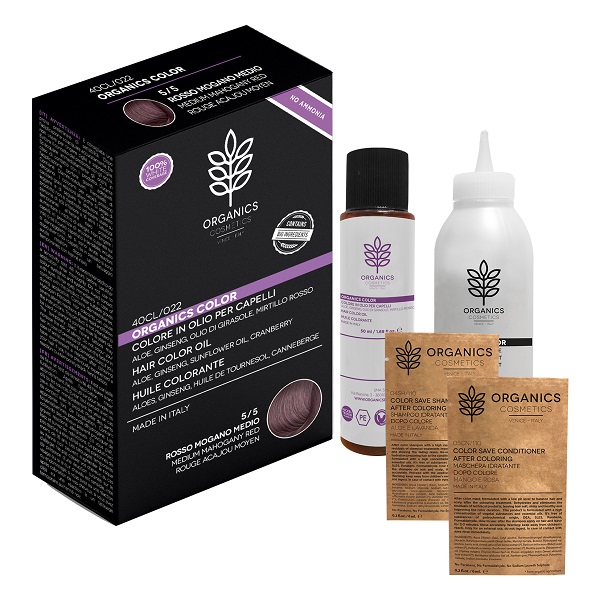ORGANICS PHARM ORGANICS COLOR 5/5 ROSSO MOGANO MEDIO - UniversoFarmacie.it