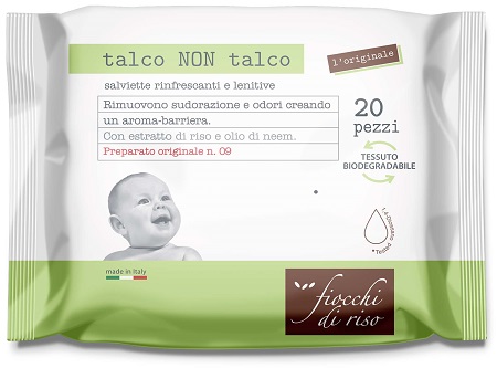 FIOCCHI DI RISO SALVIETTE TALCO NON TALCO - UniversoFarmacie.it