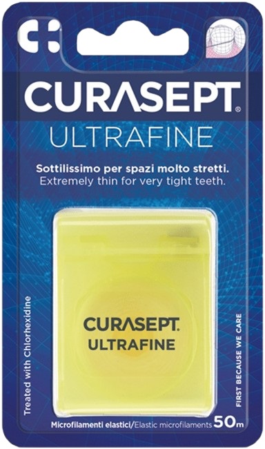CURASEPT ULTRAFINE FILO INTERDENTALE NON CERATO CLOREXIDINA - UniversoFarmacie.it